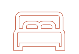 Icon representing 3 bedrooms